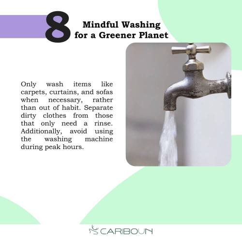 Mindful Washing for a Greener Planet